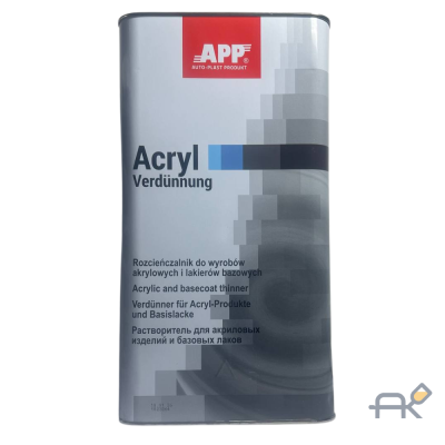 Растворитель акриловый APP 5л универсальный